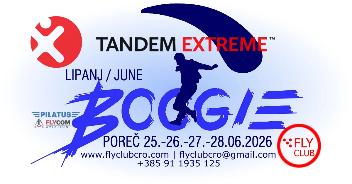 Poreč Pilatus Skydive Boogie 4000m