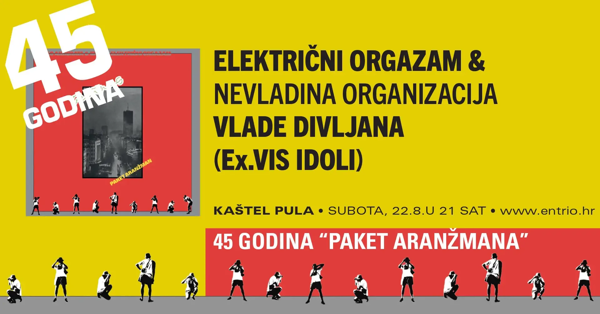 45 godina Paket aranžmana – Električni Orgazam i Nevladina organizacija Vlade Divljana