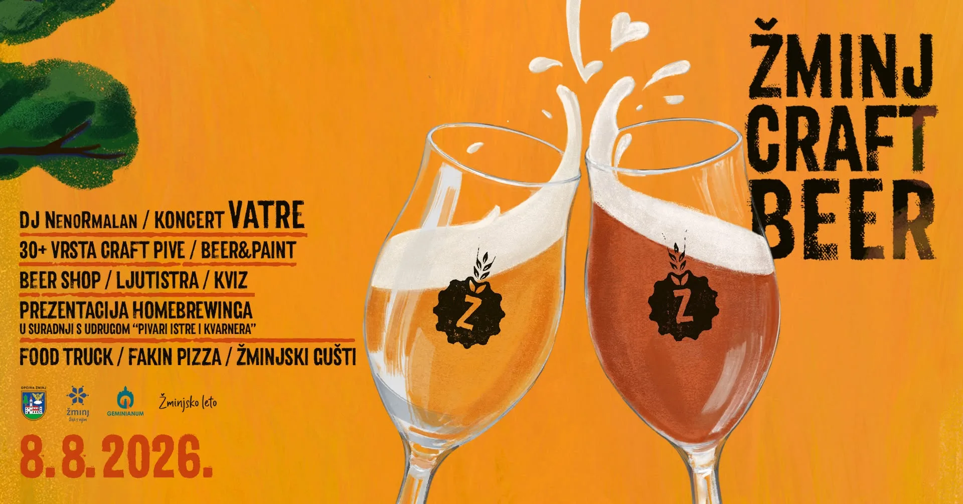 Žminj Craft Beer Festival – Vatra & DJ NenoRmalan