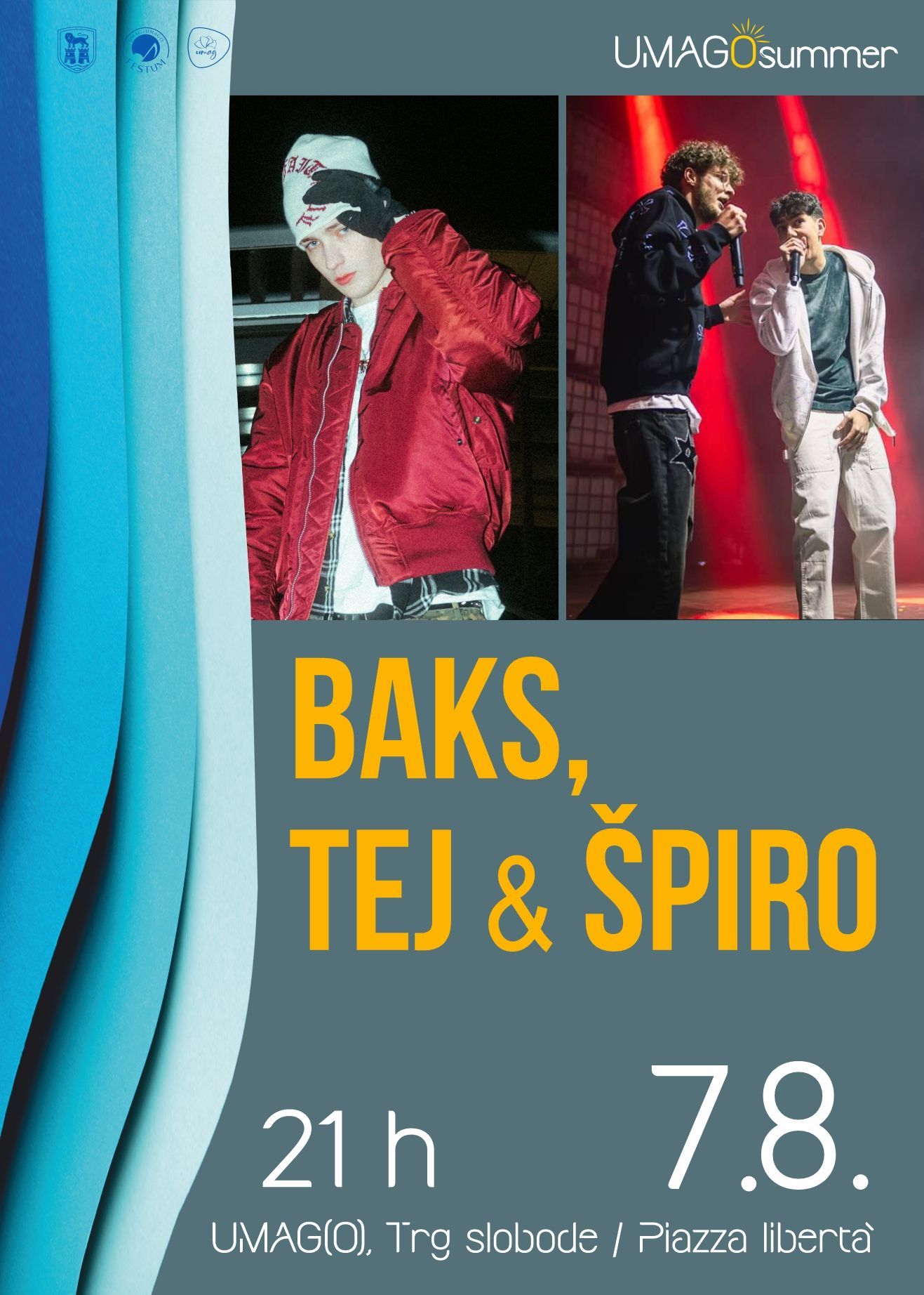 Umago summer: BAKS, TEJ & ŠPIRO