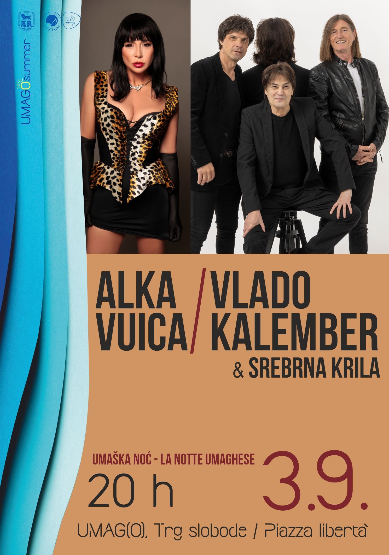 Umaška noć: ALKA VUICA, VLADO KALEMBER & SREBRNA KRILA