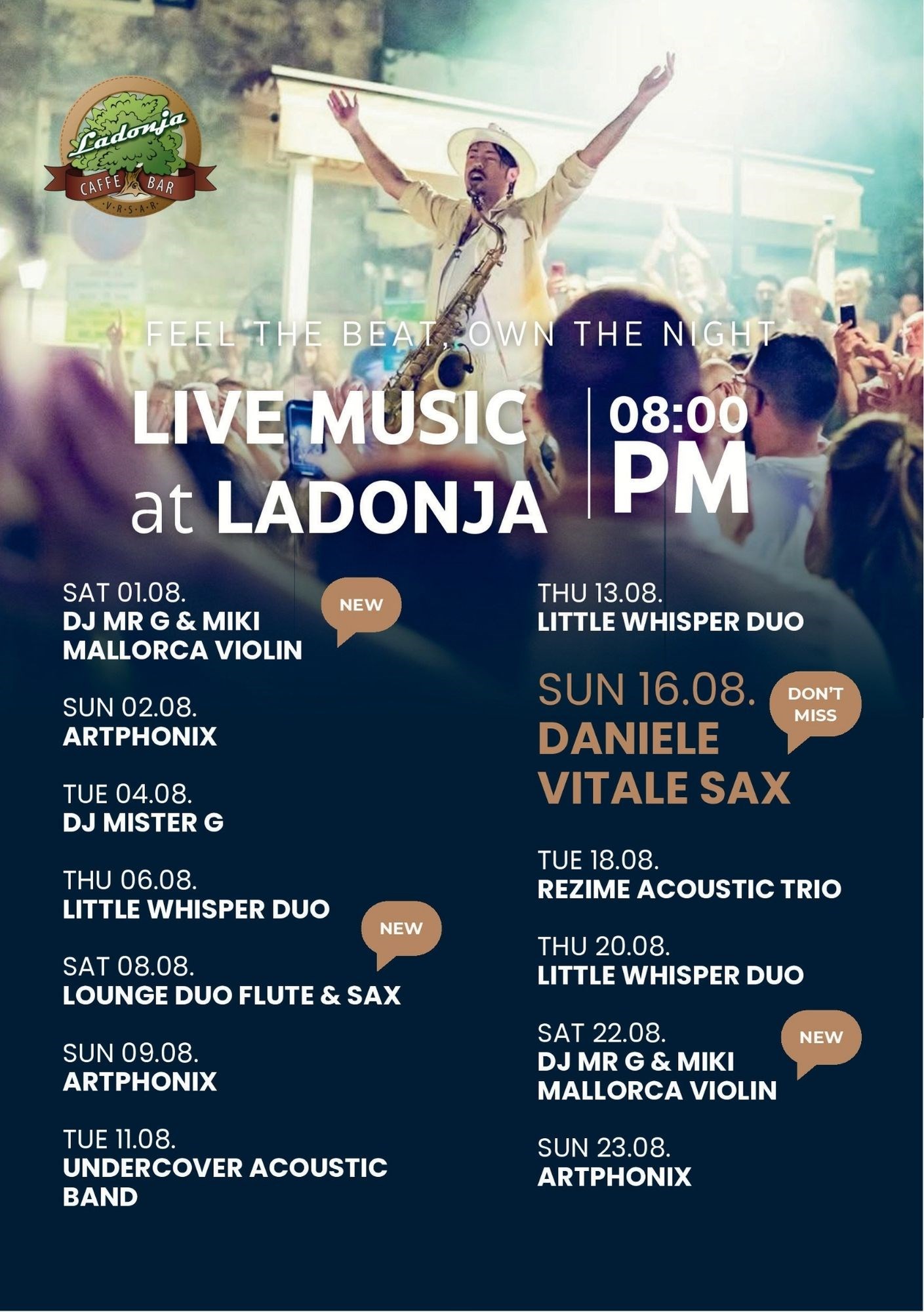 Artphonix – Caffè bar Ladonja, Vrsar