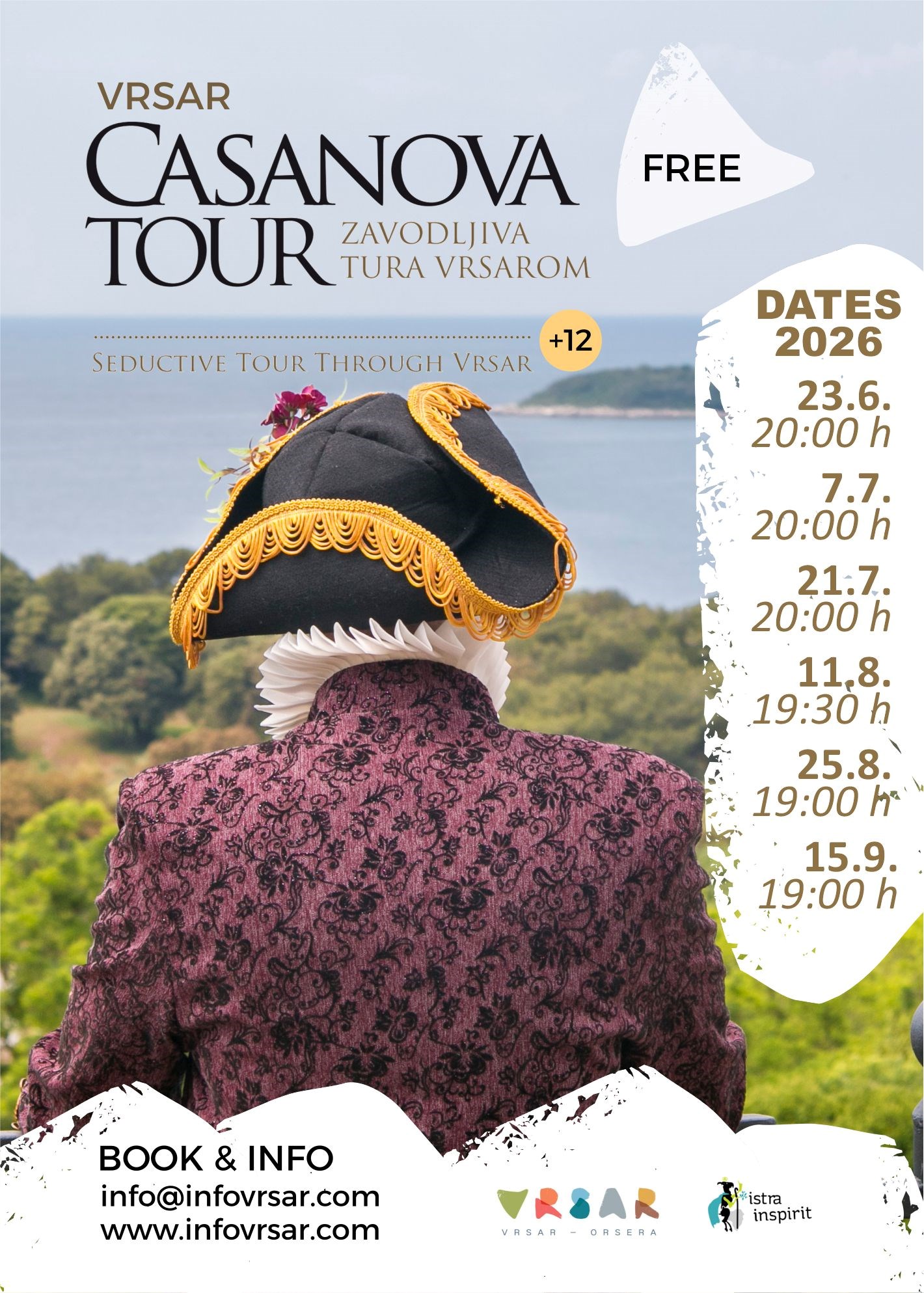 Casanova Tour – Vrsar (21.07.2026)