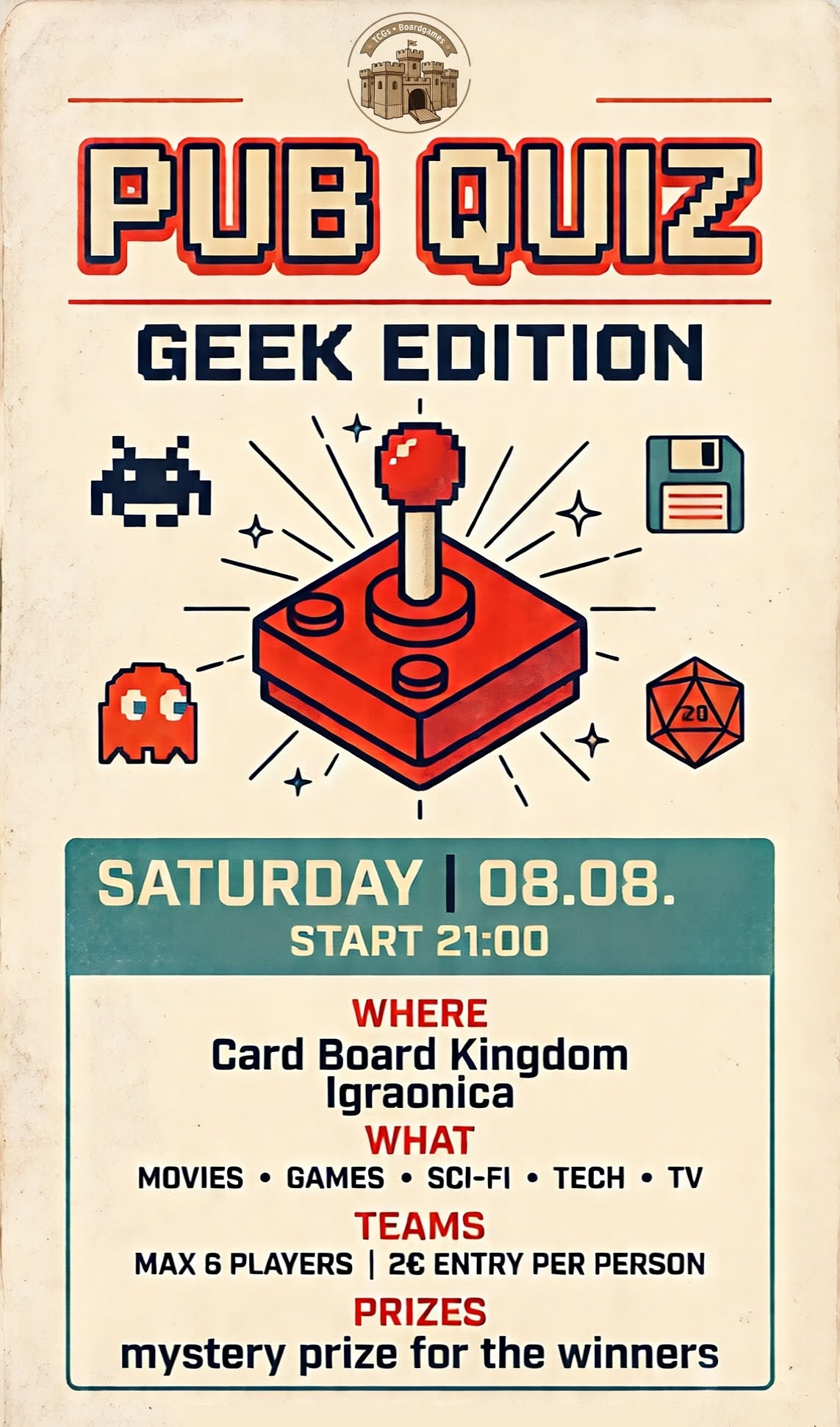 Pub Quiz: Geek Edition