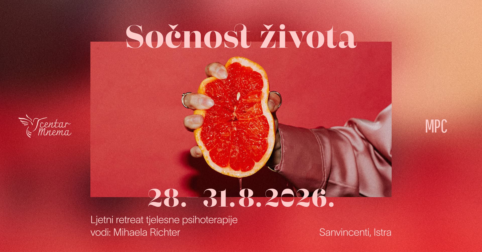 Ljetni retreat – Sočnost života: seksualnost kao unutarnji izvor