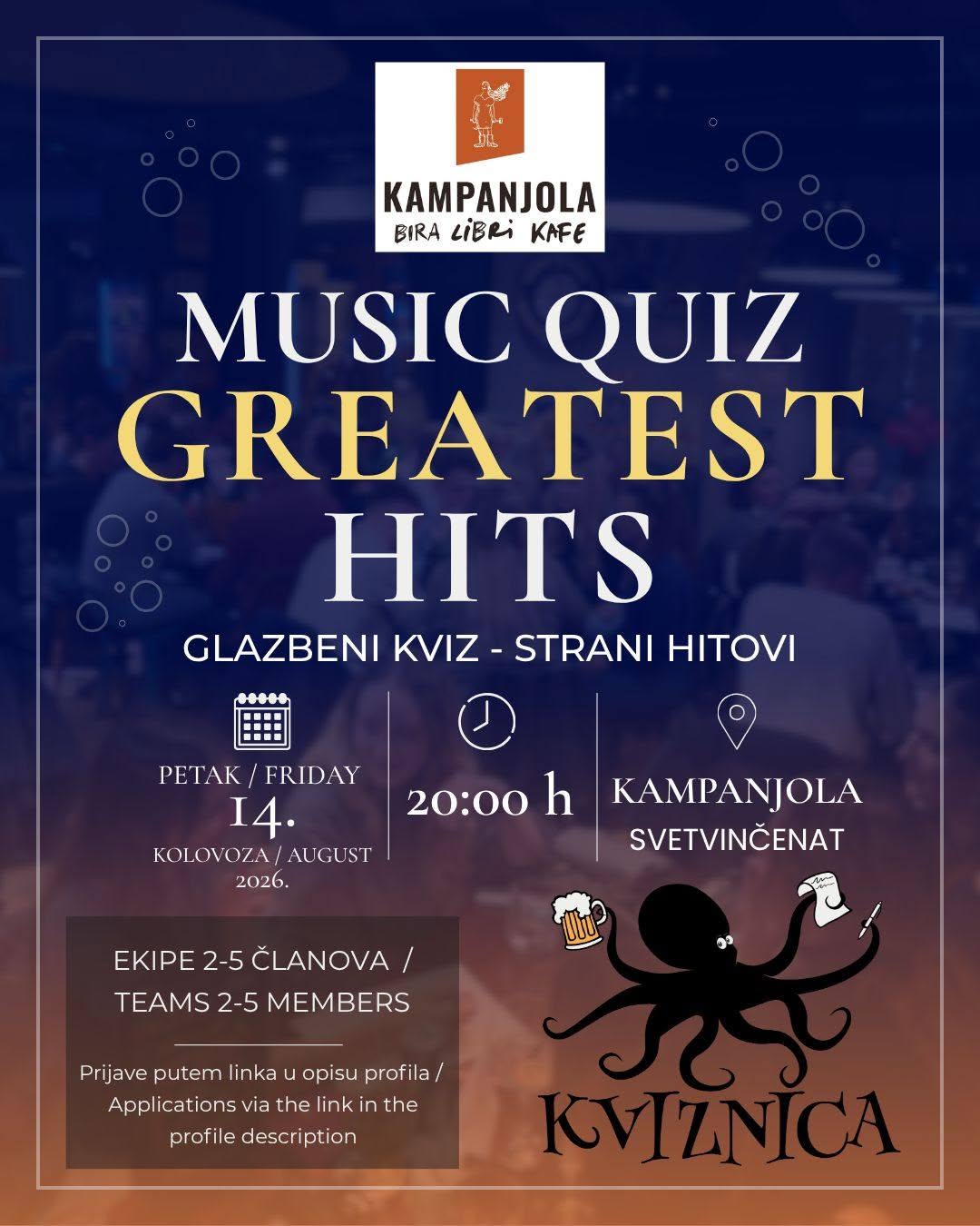 Music Quiz Greatest Hits – Kampanjola