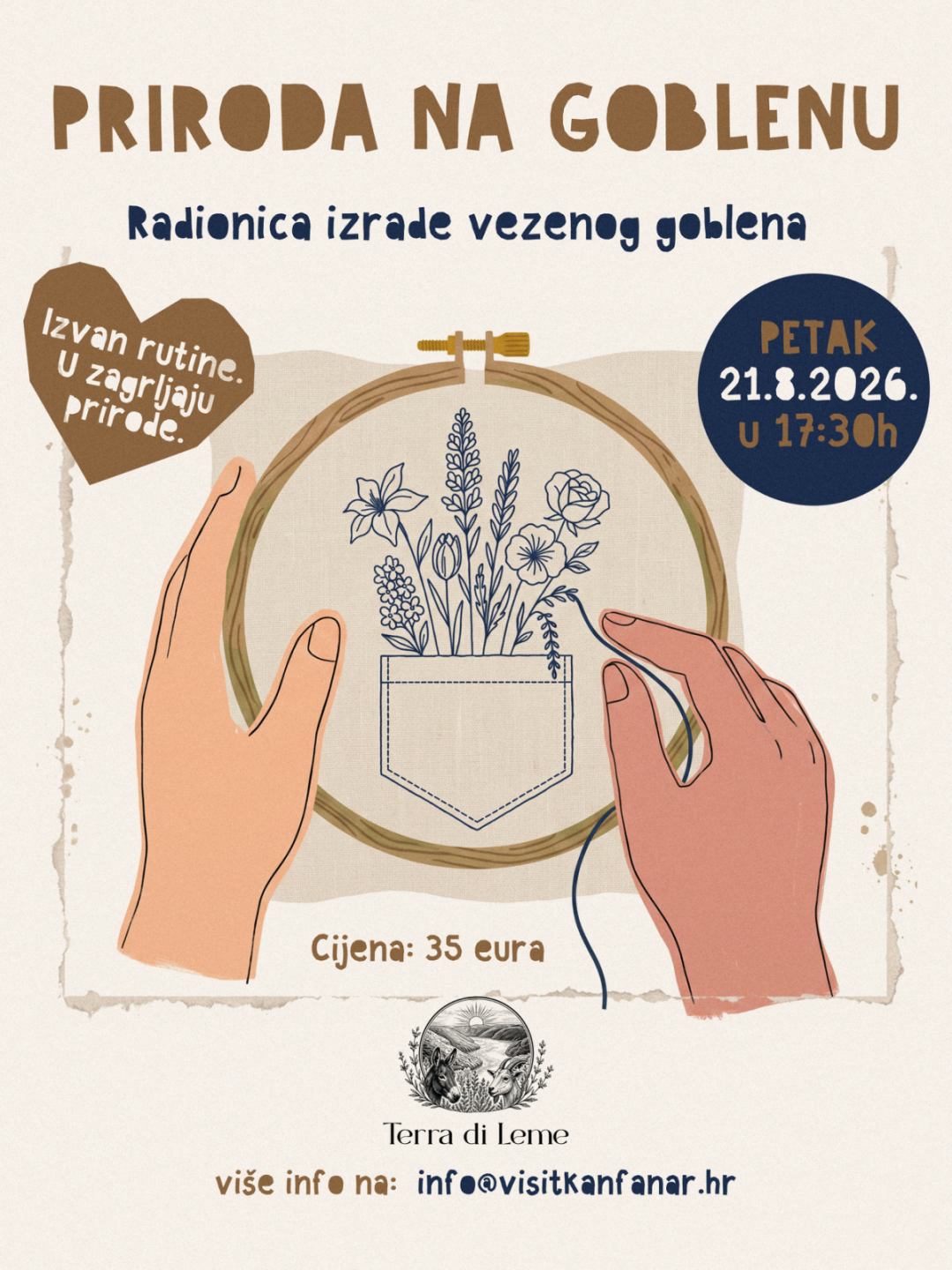 Priroda na goblenu – OPG Leme