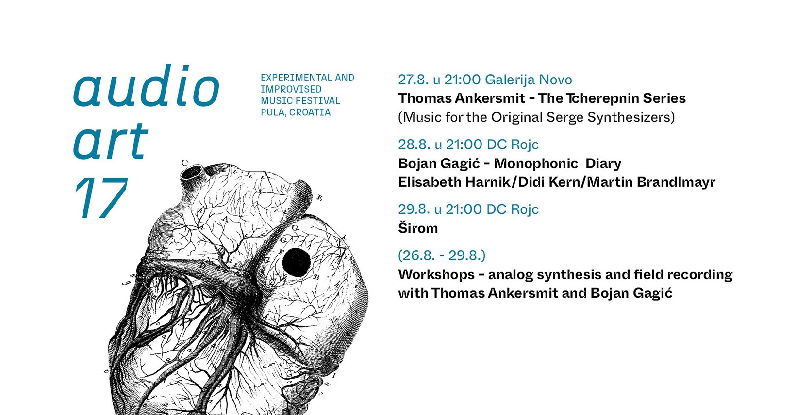Audioart 17 – festival di musica sperimentale e improvvisata