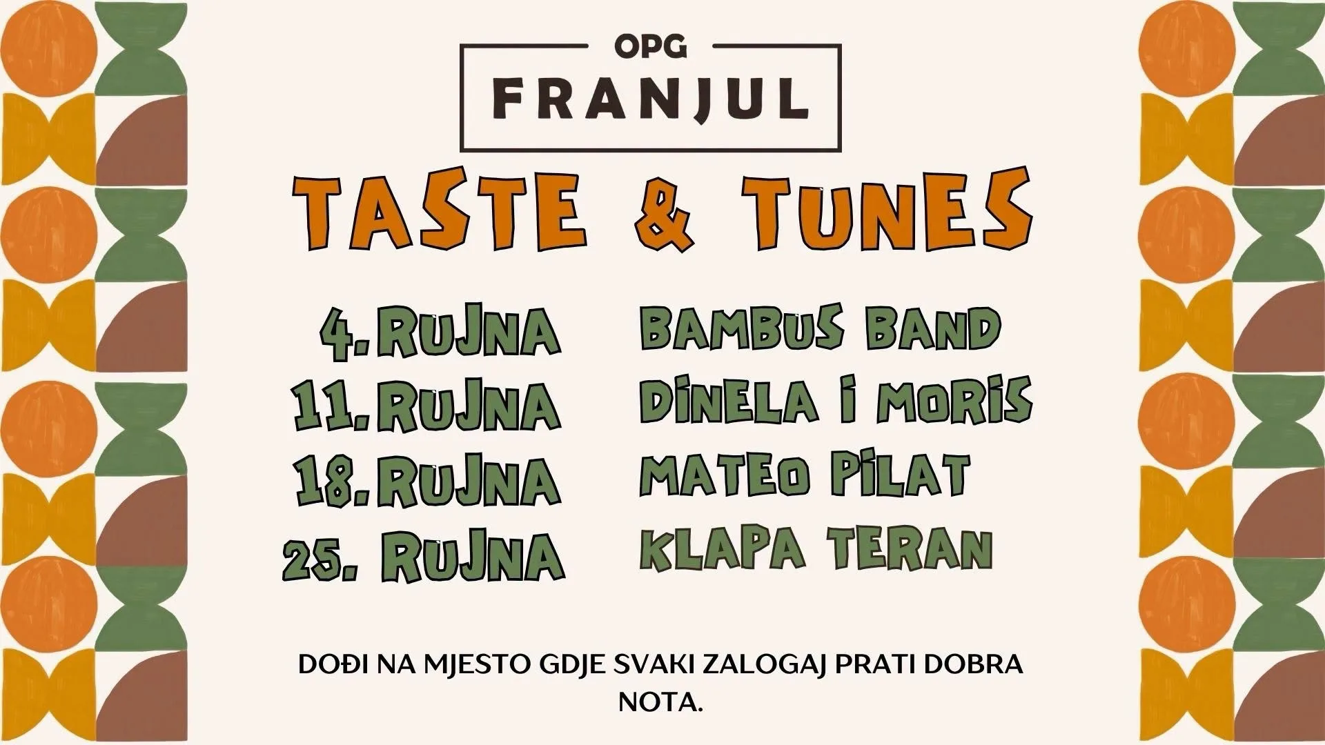 Bambus Band – OPG Franjul
