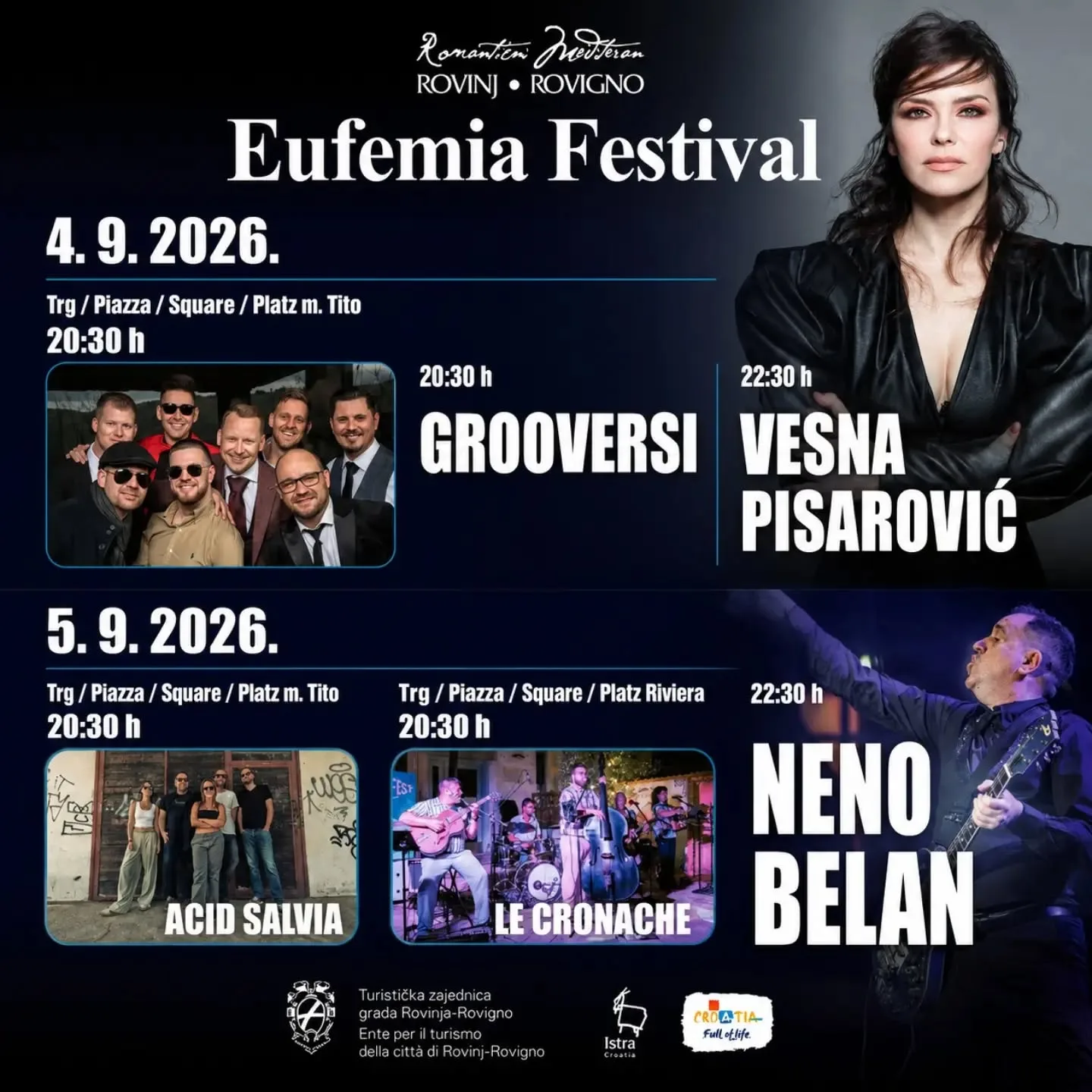 Eufemija Festival – Grooversi & Vesna Pisarović