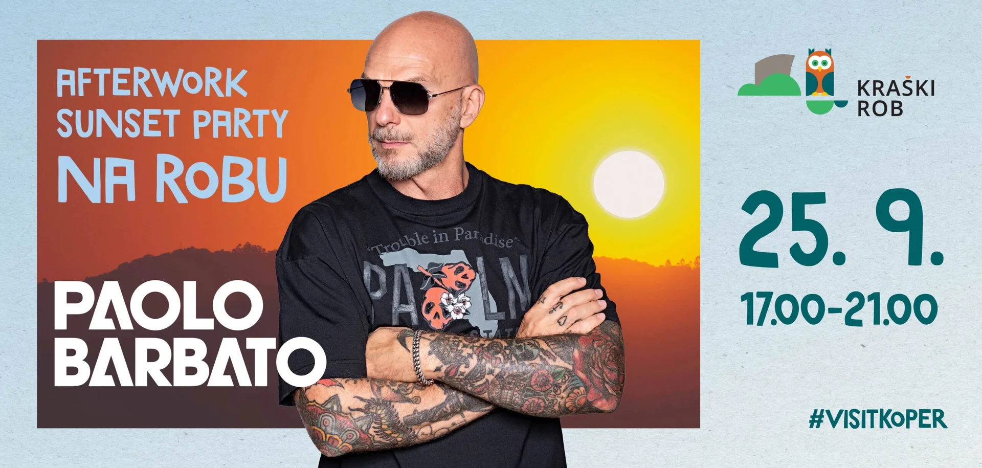 Afterwork Sunset Party na robu – Paolo Barbato