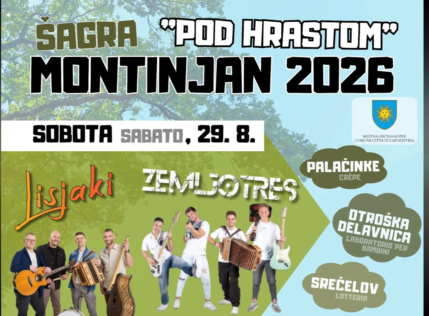 Šagra pod hrastom 2026