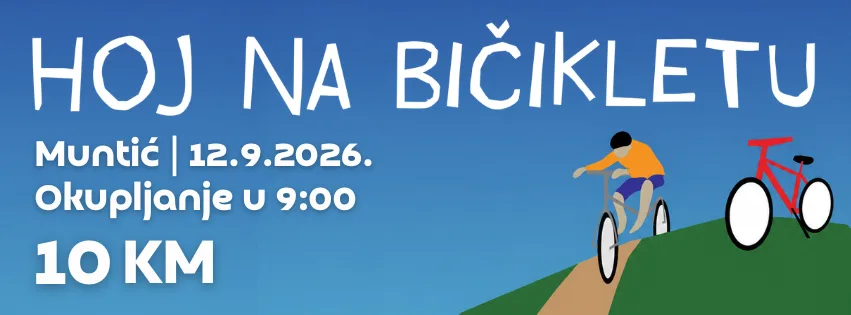Biciklijada "Hoj na bičikletu" – Muntić