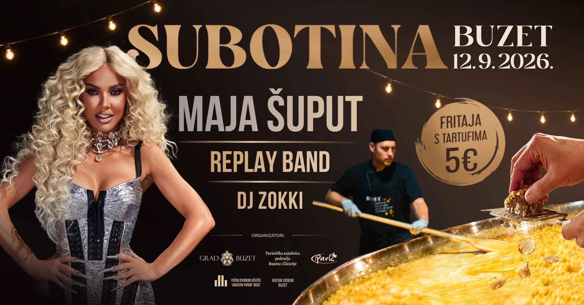 Subotina u Buzetu – Maja Šuput & Replay Band