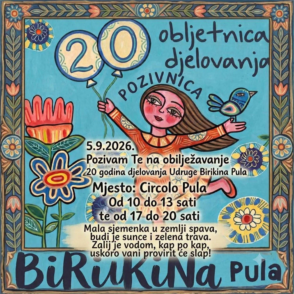 Birikina slavi 20. rođendan