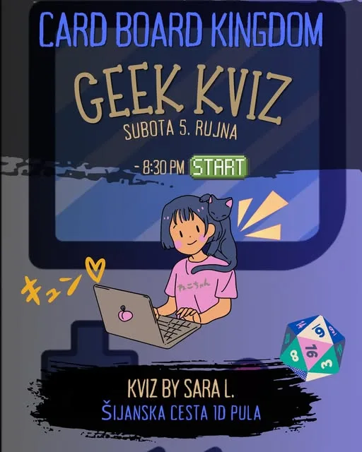 Geek kviz – Card Board Kingdom