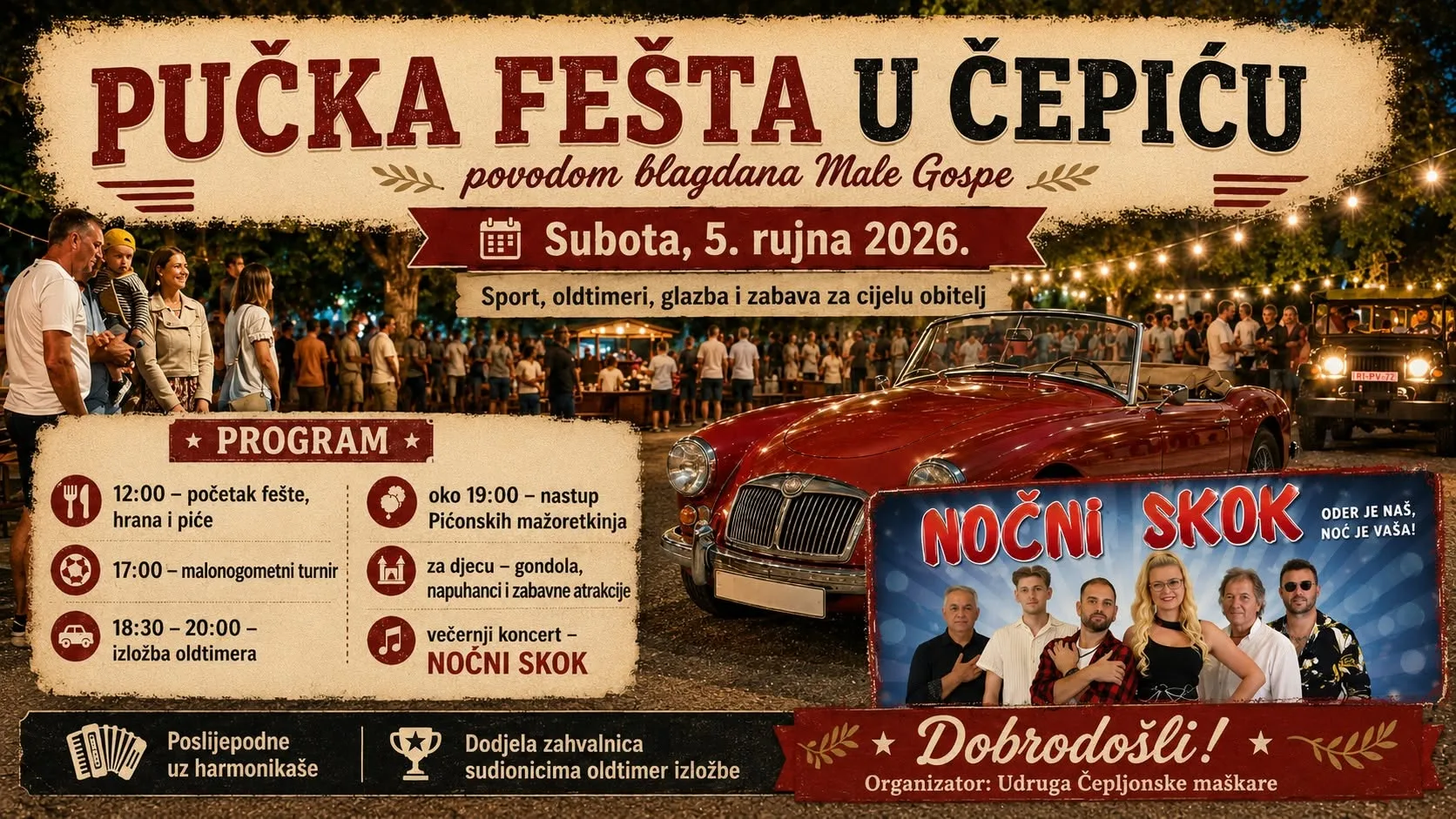 Pučka fešta "Mala Gospa" – Čepić