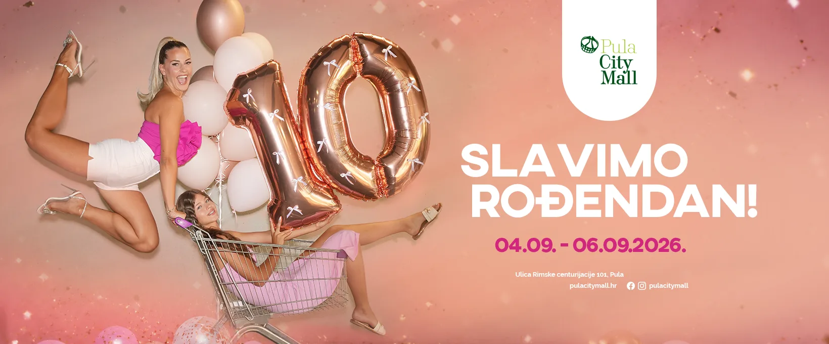 Pula City Mall slavi 10 godina