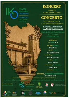 Koncert Istarskog komornog orkestra – 2. koncertna sezona
