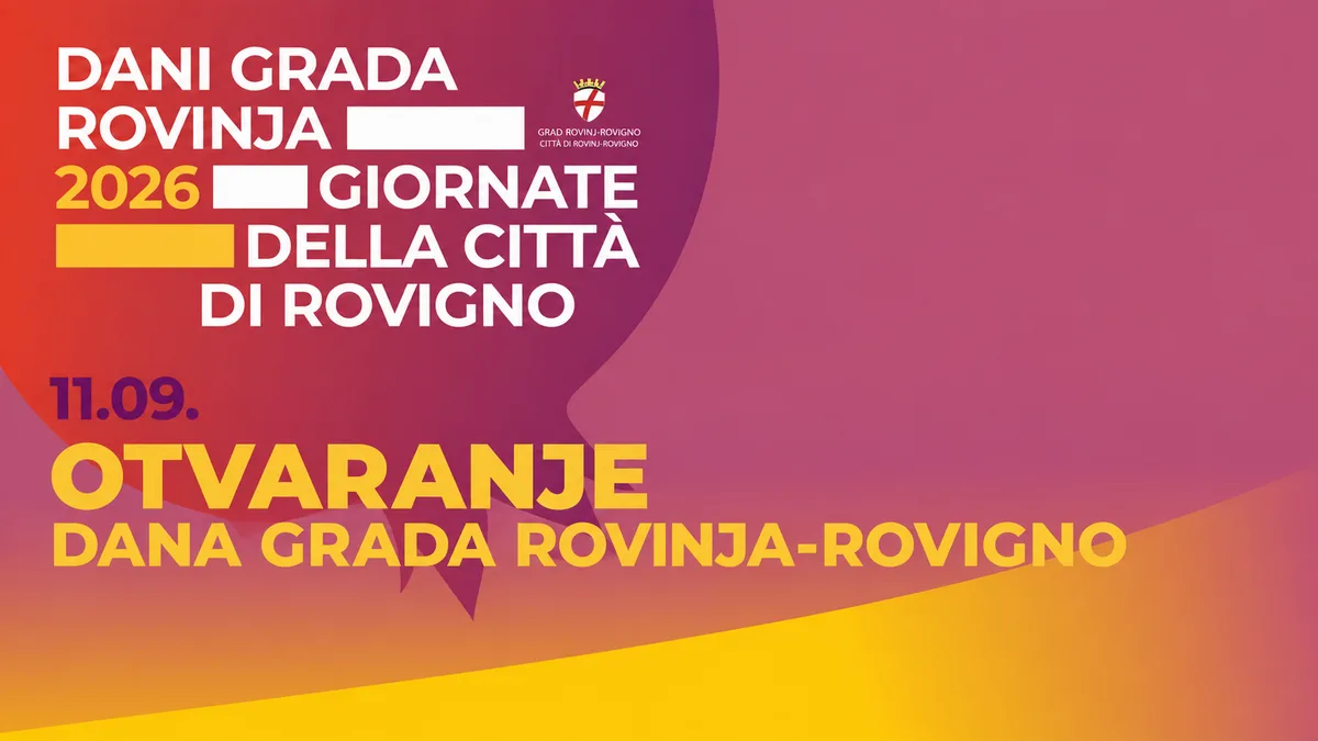 Tage der Stadt Rovinj 2026 – Eröffnung