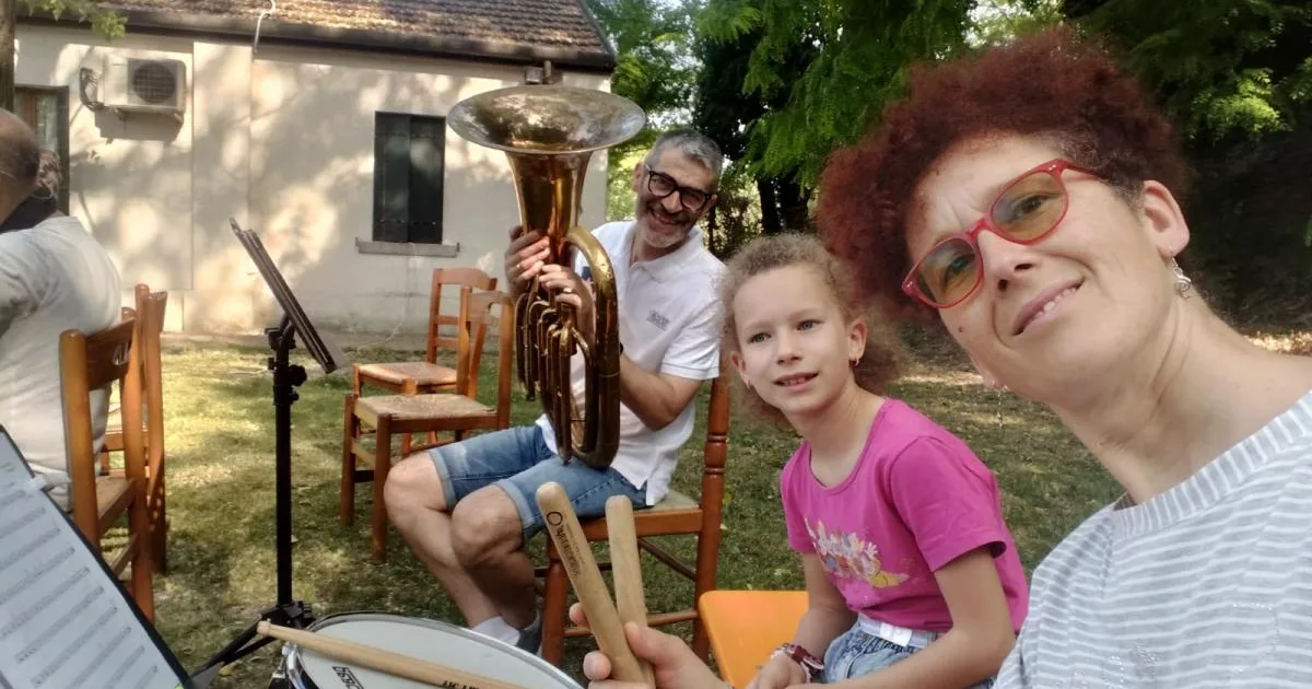 Glazbeni poučak: Paola Tamburin, Paolo Sottana, Miriam Sottana