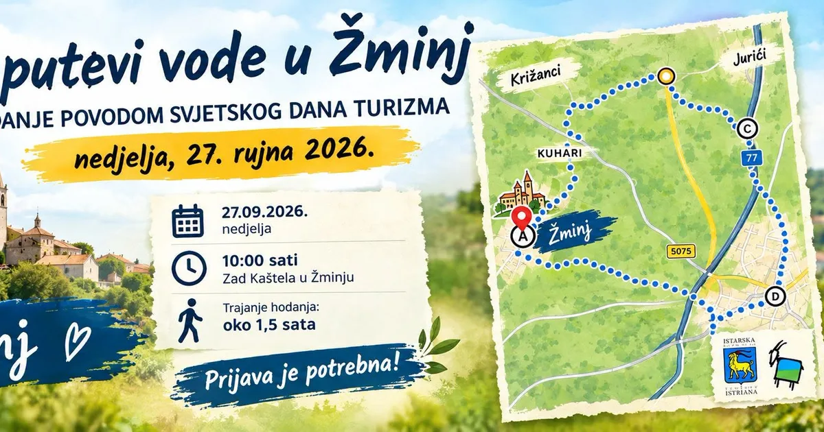 Svi putevi vode u Žminj – Svjetski dan turizma
