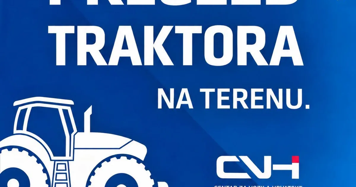 Tehnički pregled traktora na terenu – Sveti Lovreč