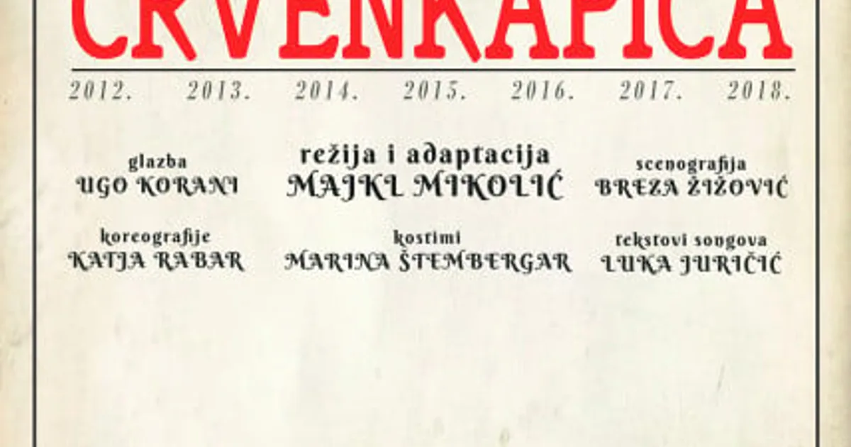 Crvenkapica – Teatar Naranča