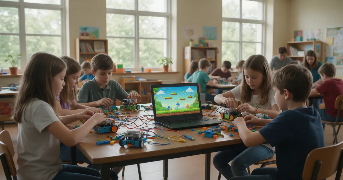 Videoigrom do učenja i promocije STEM-a – robotika