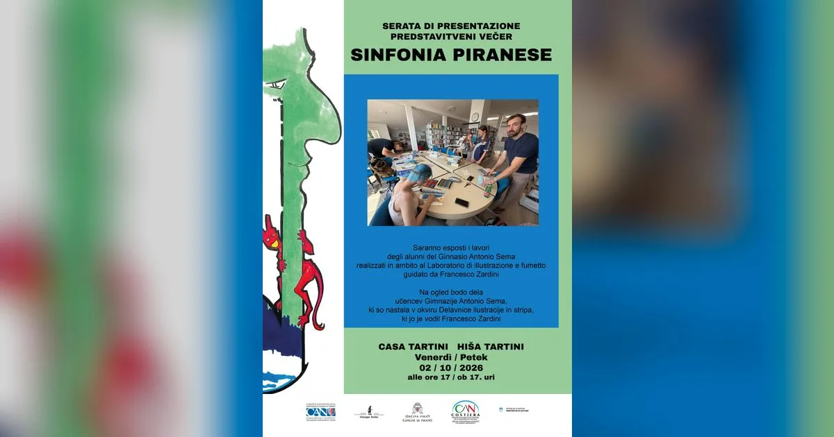 Sinfonia Piranese – večer predstavljanja