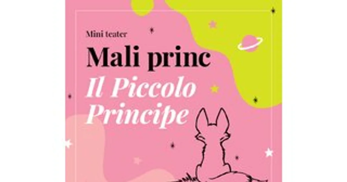 Abonmajček MINI: Mali princ – lutkarska predstava