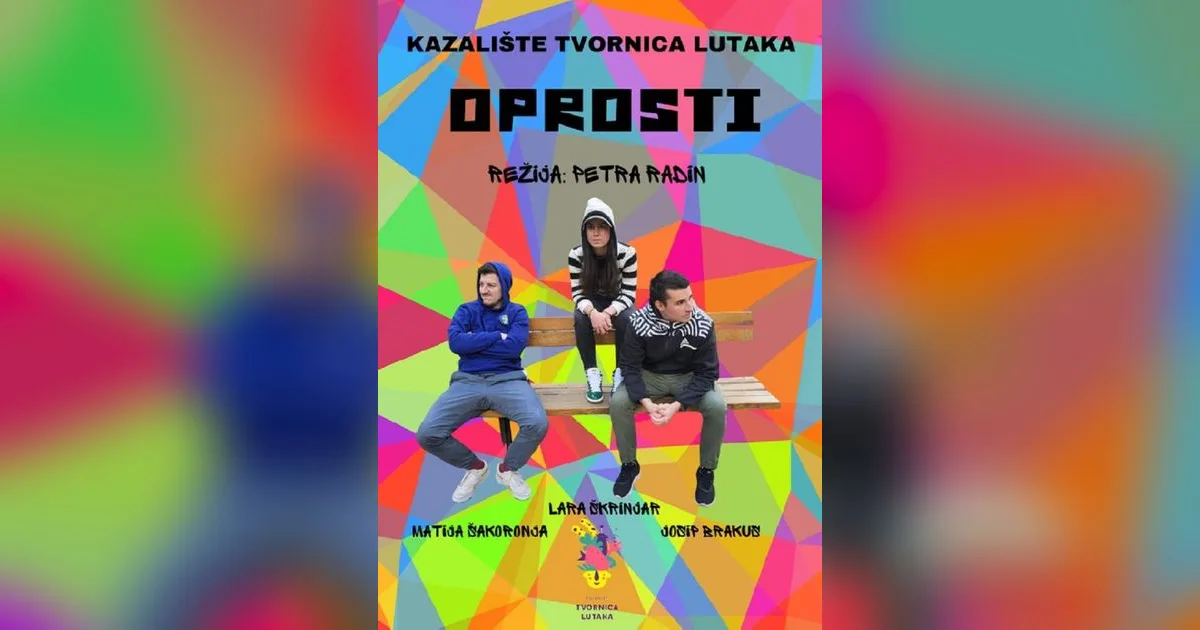 Dječji tjedan: Kazališna predstava „Oprosti” – matineja za škole