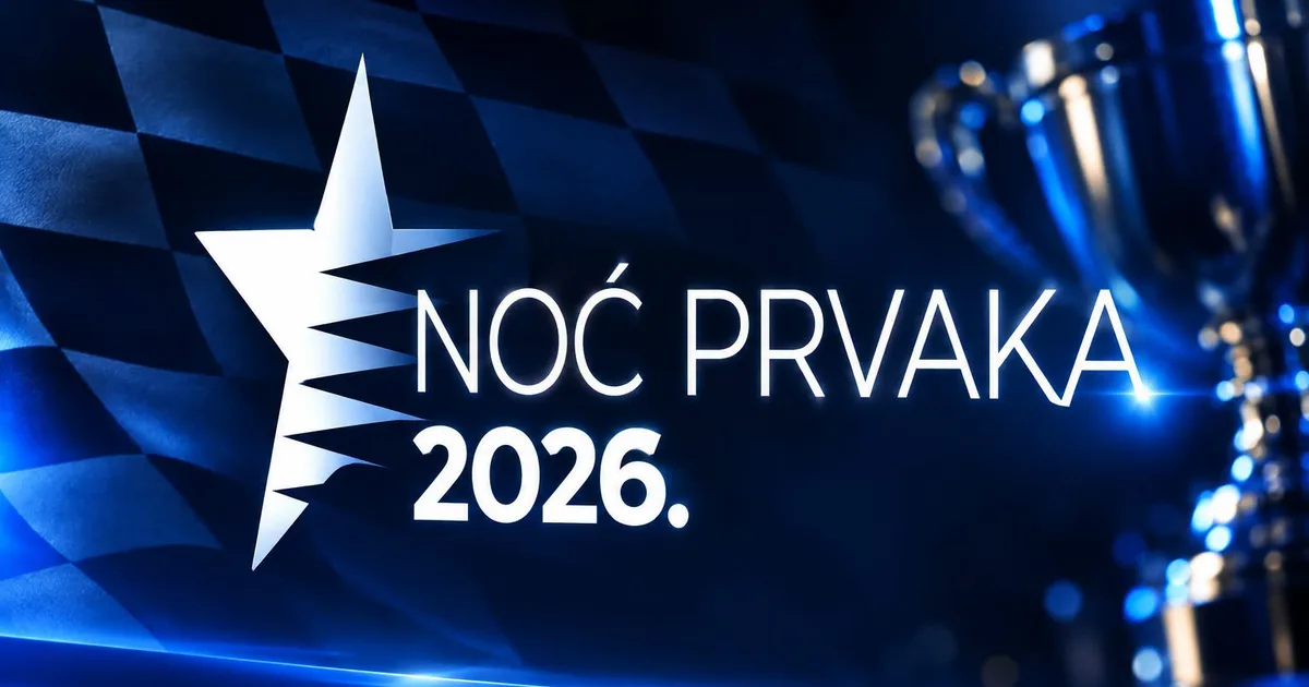 Noć prvaka 2026. – svečano proglašenje hrvatske automobilističke sezone