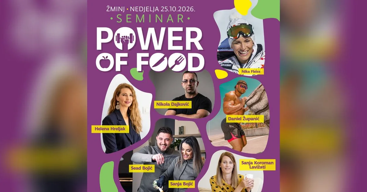 THE POWER OF FOOD – seminar o prehrani, Žminj