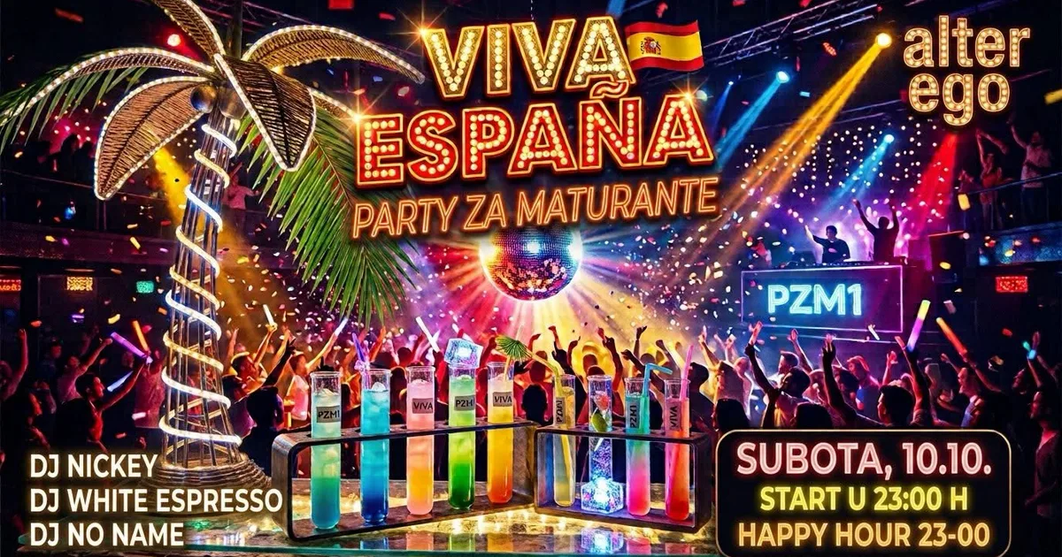 Viva España – party za maturante (PZM) @ Alter Ego