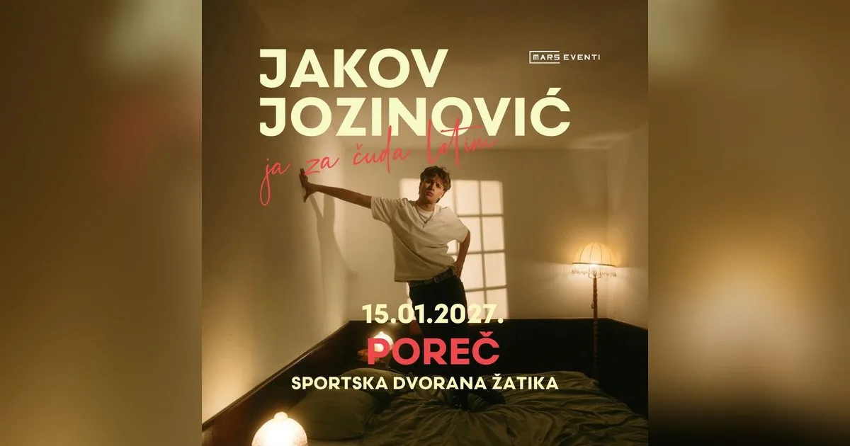 Jakov Jozinović – koncert u Poreču