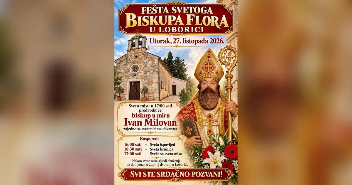 Celebrazione della festa di San Flor (Fiorova) a Loborica