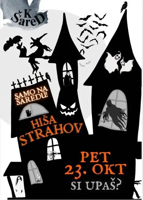 Kuća straha – Noć vještica u Šaradi (Izola)