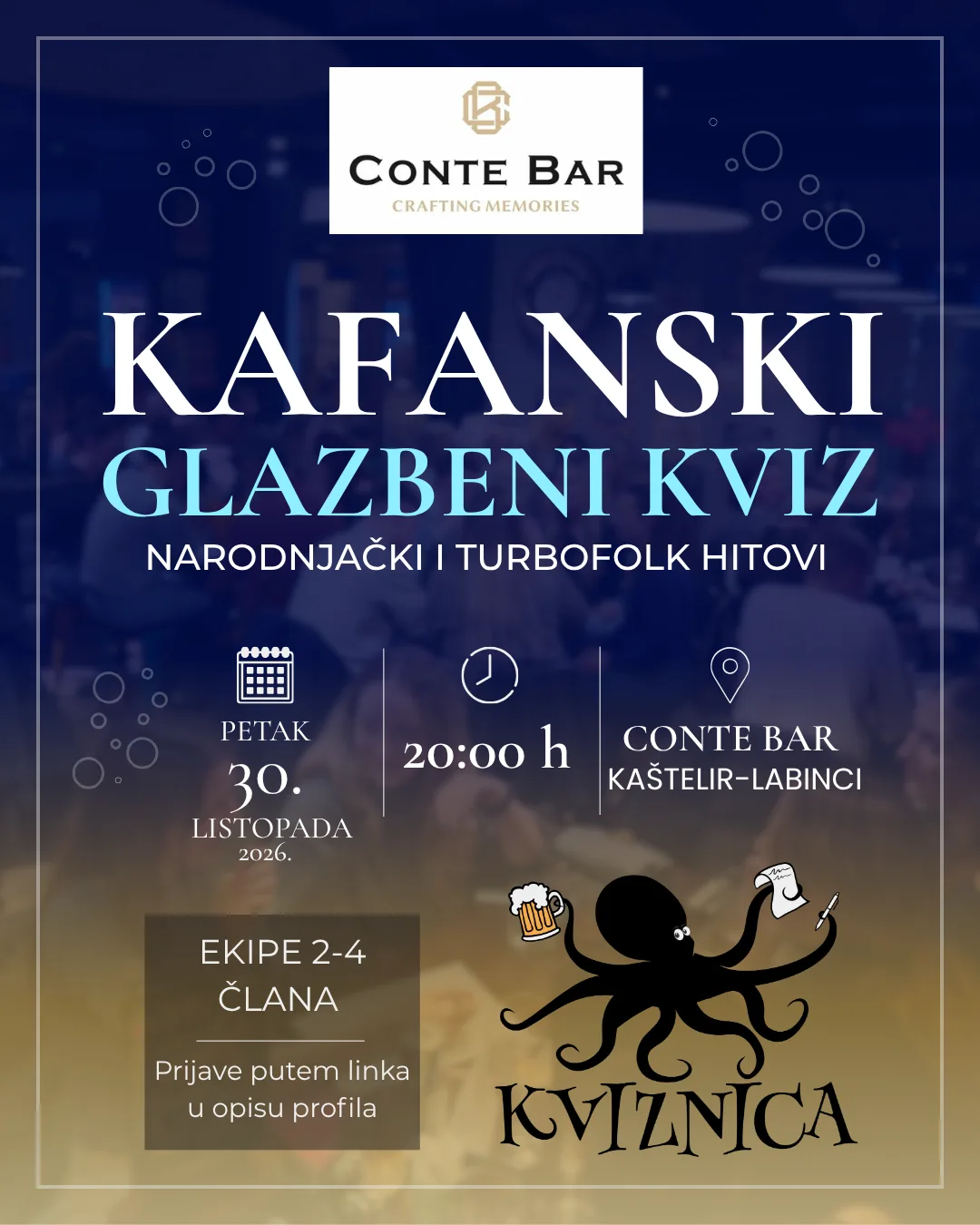 Kafanski glazbeni kviz, Kaštelir-Labinci