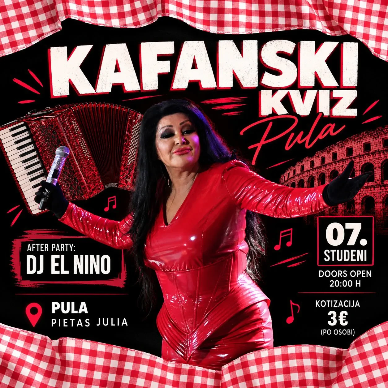 Kafanski kviz + after party @ Pietas Julia Pula