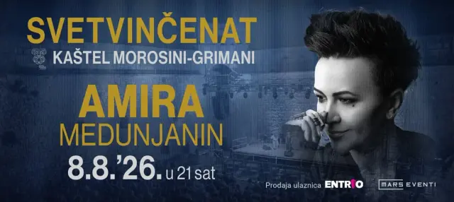 Amira Medunjanin im Schloss Morosini-Grimani | 8.8.2026.
