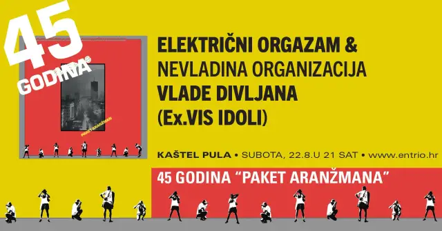 45 godina Paket aranžmana – Električni Orgazam i Nevladina organizacija Vlade Divljana