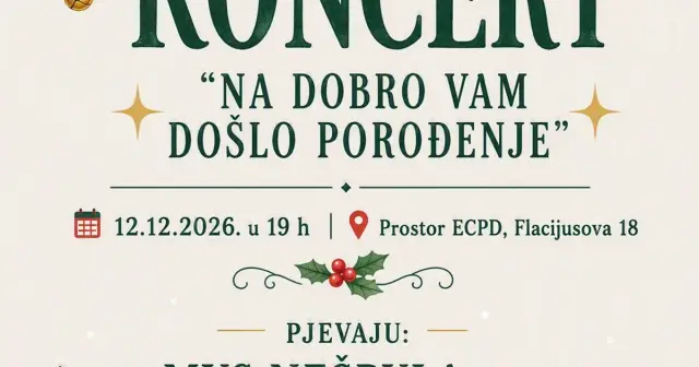 "Na dobro vam došlo porođenje" – concerto d’Avvento di Nešpula