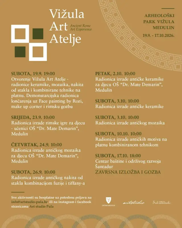 Laboratorio di mosaico antico