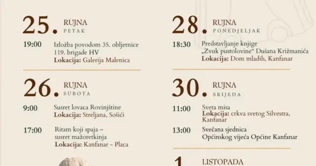 Convegno scientifico "Appunti sulla storia del territorio di Kanfanar"