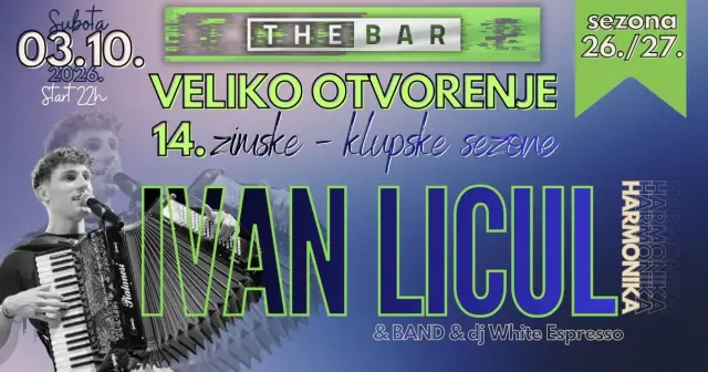 Grande apertura della stagione invernale – THE BAR Žminj