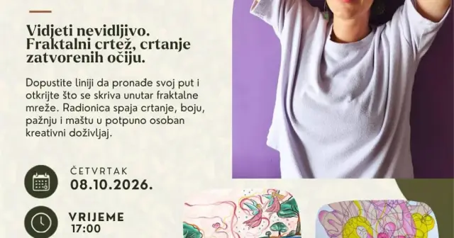 Besplatna radionica – Anja Mirić: Vidjeti nevidljivo (AJNA ART)