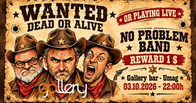 No Problem Band dal vivo – Gallery Bar, Umago