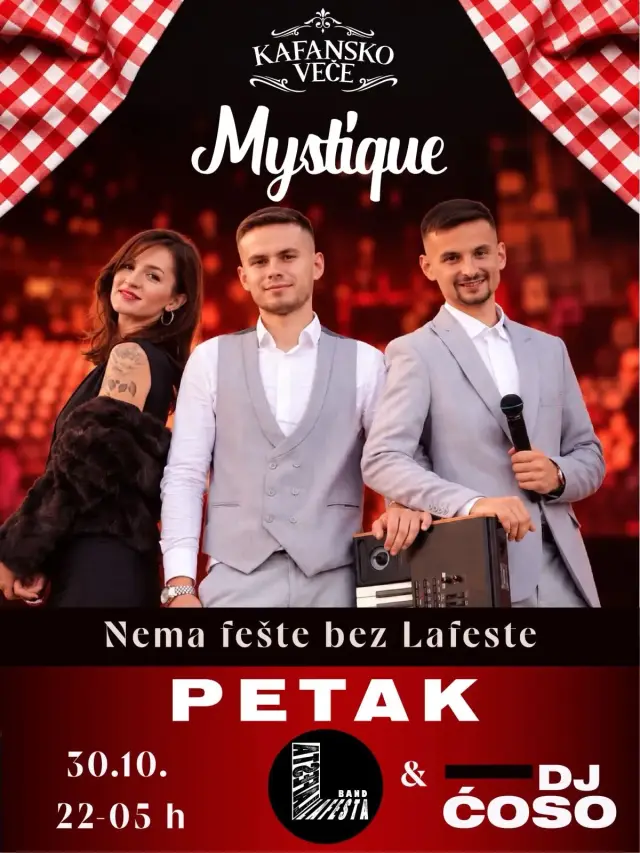 Kafansko veče u Mystiqueu